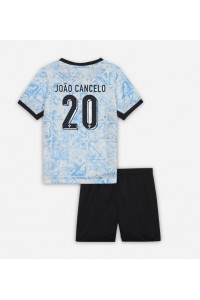 Portugal Joao Cancelo #20 Babytruitje Uit tenue Kind EK 2024 Korte Mouw (+ Korte broeken)